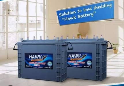 Hawk HT-1800 Tall Tubular Battery 180AH
