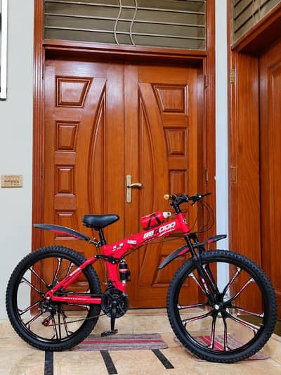 Foldable sports bicycle