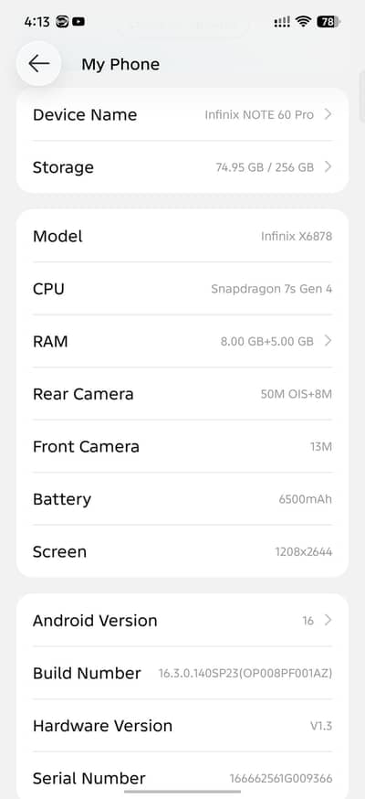 Infinix Note 60 Pro