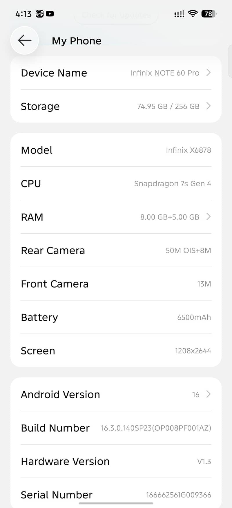 Infinix Note 60 Pro 0