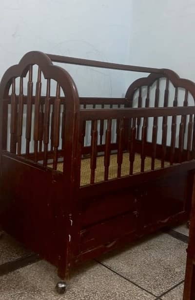 Wooden Baby Cot