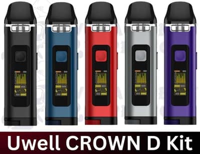 Uwell Crown D Vape – Premium Design for adult only