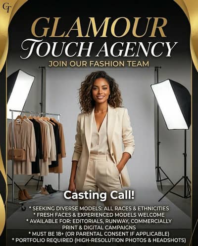 HIRING FOR F-E-M-A-L-E MODEL'S