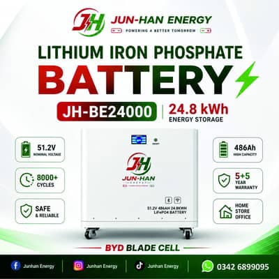 25kWh LFP BYD blade battery Ready Stock