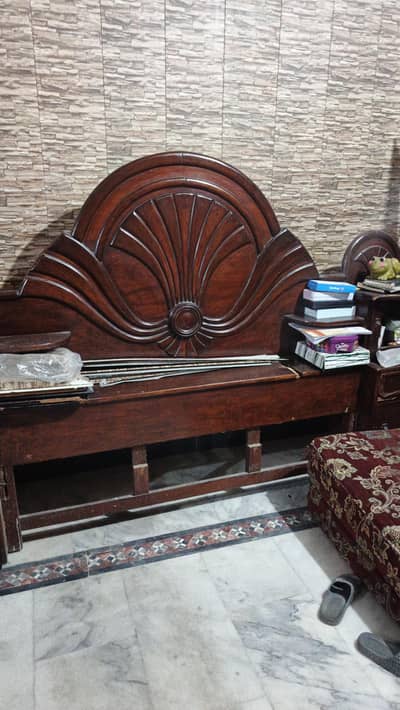 used double bed