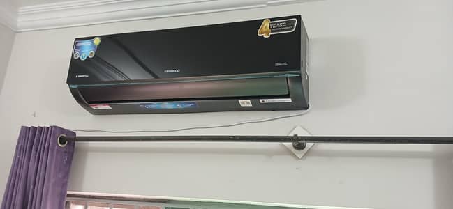 Kenwood 1.5 Ton E-Smart Onyx Black Inverter AC | Under Warranty
