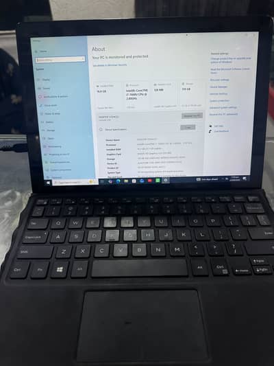Dell latitude 5285 laptop | corei7 7 Gen | 16GB RAM DDR 4 |All Ok10/10