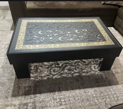 Lounge table / Modern Design / Carved Center table