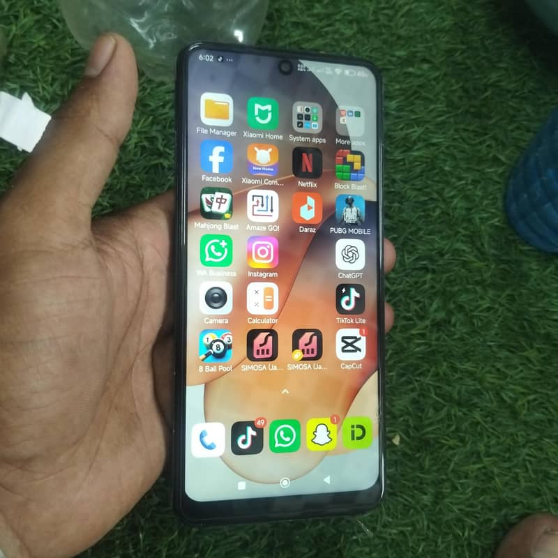 Redmi Note 12 with box orignal charger exchange possible 7