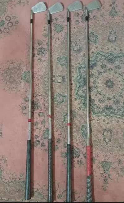 Golf clubs and wood available, Ben Hogan and other brands clubs/sticks
