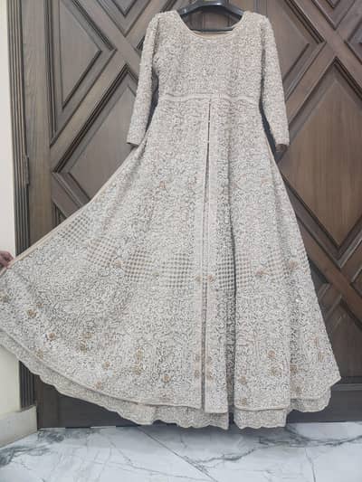 Maxi net beige colour