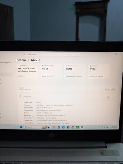HP ProBook 445 g7