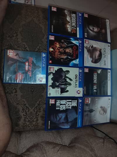 My beloved Horror collection PS4/PS5