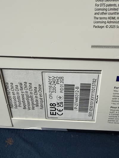 Sony playstation 5 slim disc edition 1TB (Model CFI-2116/european reg)