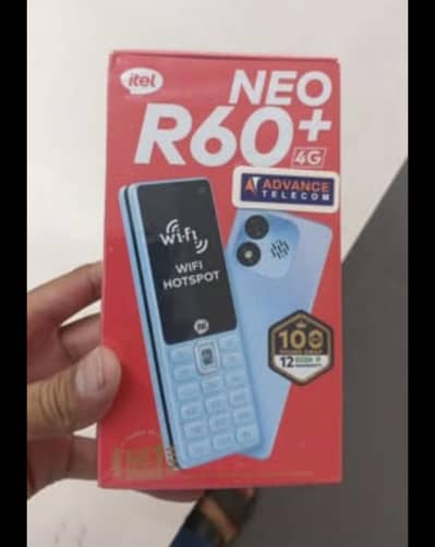 Itel Neo R60+ 4G (WiFi Hotspot device) Box Pack