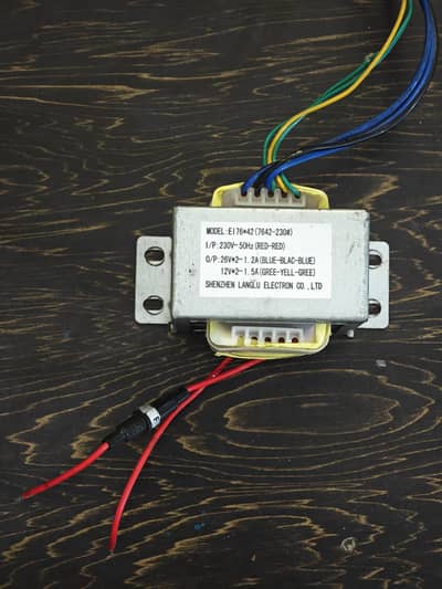 Transformer 26-0-26 and 12-0-12 for amplifiers and other devices