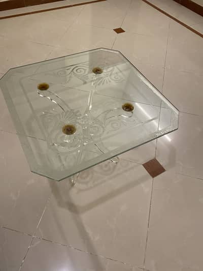 Coffee table pair with matching 2 side tables