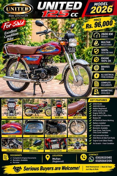 Urgent sale 2026 model 100% genuine 03029220692