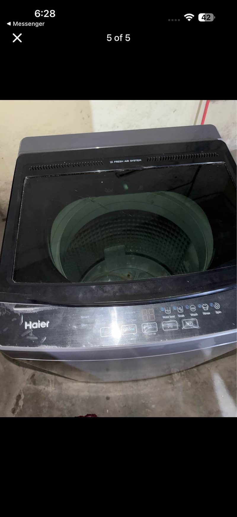 Haier automatic washing machine 3