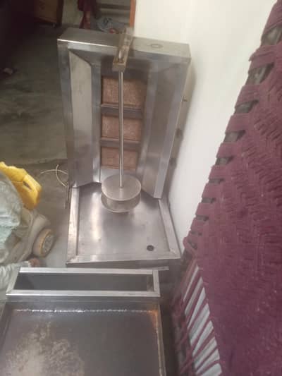 hot plate and shawarma machine