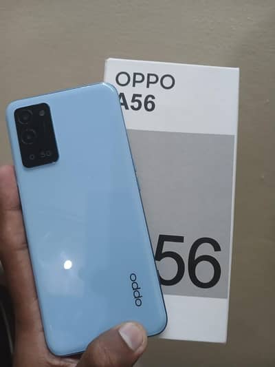 oppo a56 [8/256] gb complete box 5g model