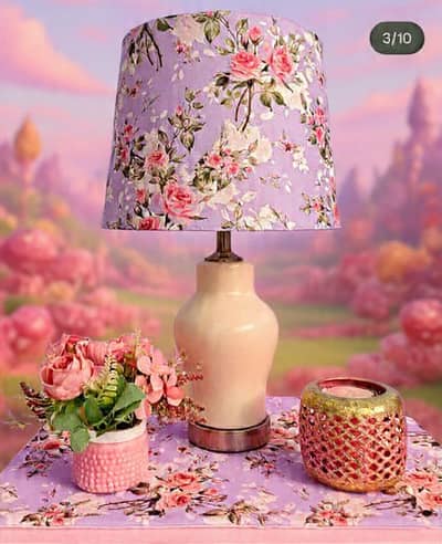 Exquisite Printed Lamp Shades