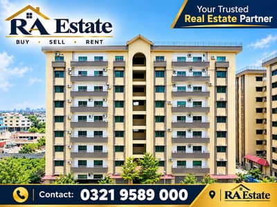 10 Marla 3 Bedroom Apartment For Sale In Askari 11 Lahore Best Location and Best Living Area