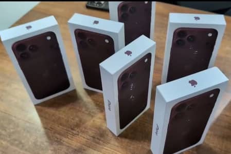 Apple iPhone 18 Pro Max 256GB 512GB  Burgund Color Non PTA US Box Pack