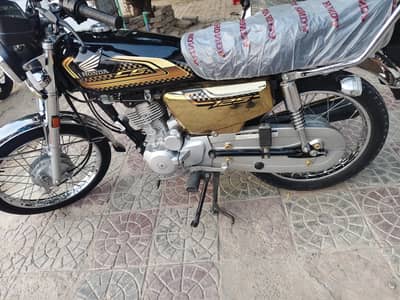 Honda CG 125 Self Start SE Gold 2025 model