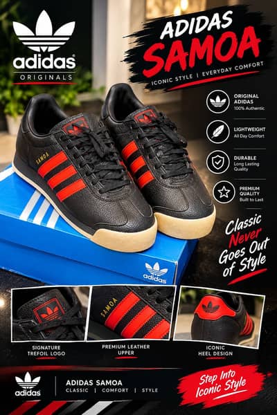 Adidas Original Sneakers/ Premium Classic Style
