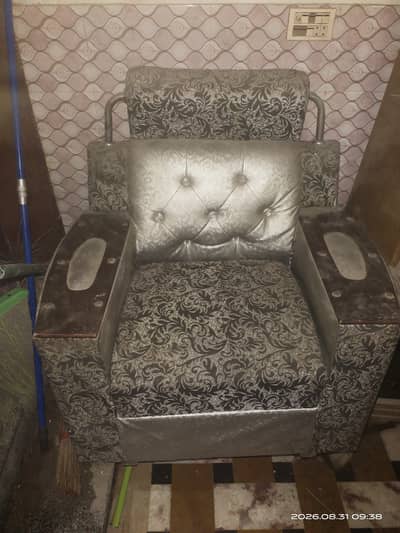 used sofa . condition 75% .