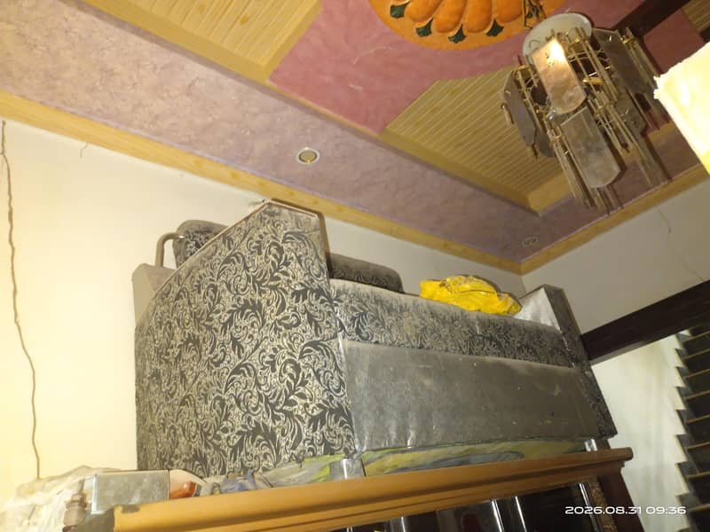 used sofa . condition 75% . 1