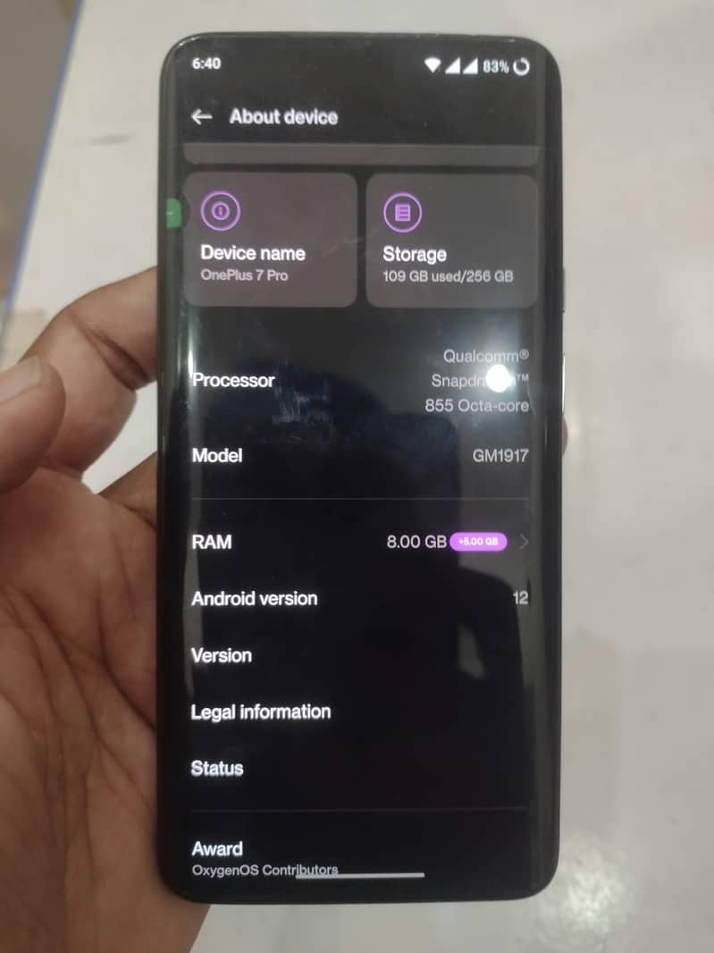 One Plus 7 Pro 9
