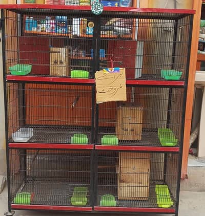 Cage for sale new hi ha just 5 month use huya ha