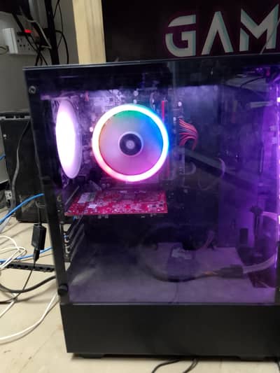 RYZEN 3600 / RX 580 8GB / 16GB RAM DDR4 / WITH 24INCH MONITOR