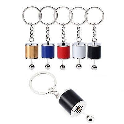 T  Gear Knob Gear Shift Gear Stick Gear Box Metal Key Chain Car Key Ring Gift metal Key Chain - 1Pcs