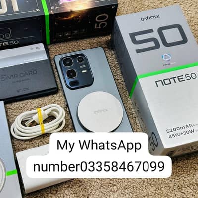 Infinix Note 50 16256 GB memory PTA approved