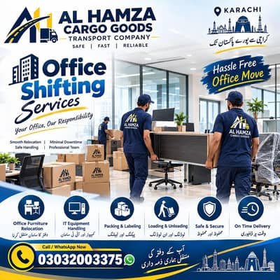 Mover & Packers , Home Shifting Service , Office Shifting , Containers