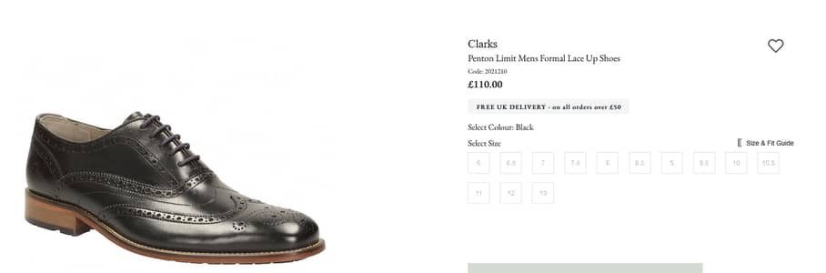 Clarks orignal formal shoes. brand new.