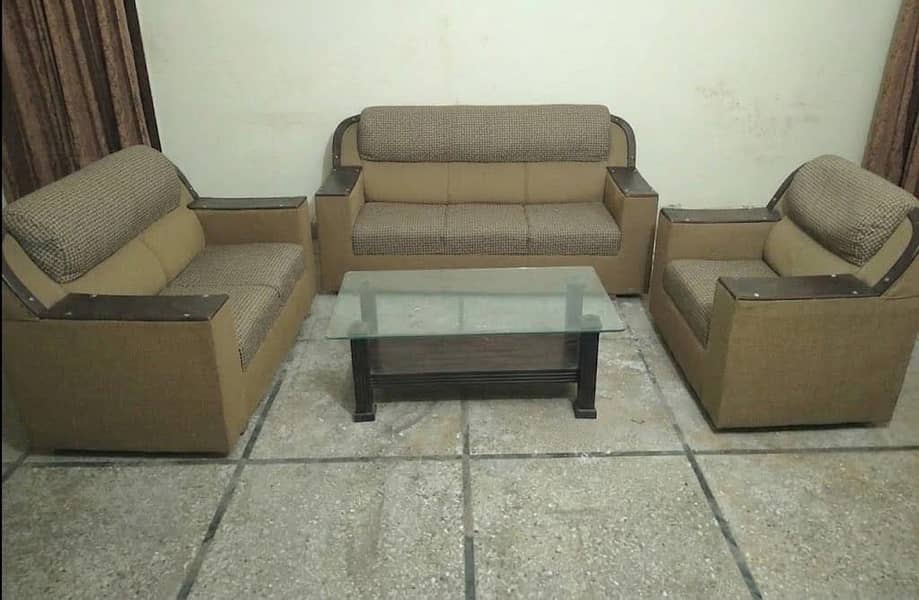 Sofa set with tables 1