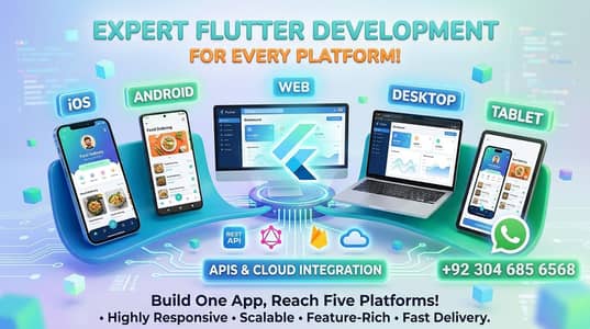 Be you Android+ios+website+desktop developer apis&flutter developer