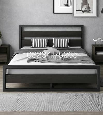 Bed set /  double bed / single bed / iron bed / bed / 03234175265