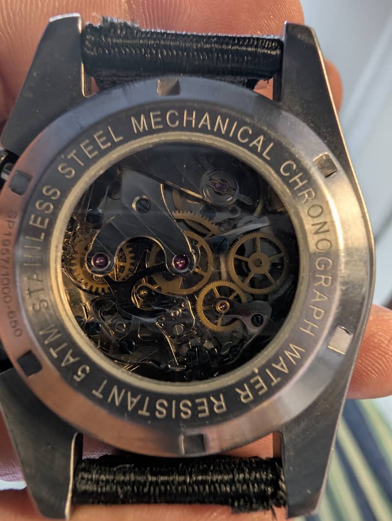 Alpha 1995 Mechanical Chronograph 7