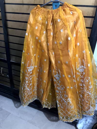 3-piece Mustard yellow formal dress