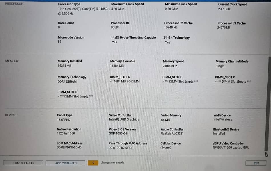 Dell Precision 7560 5
