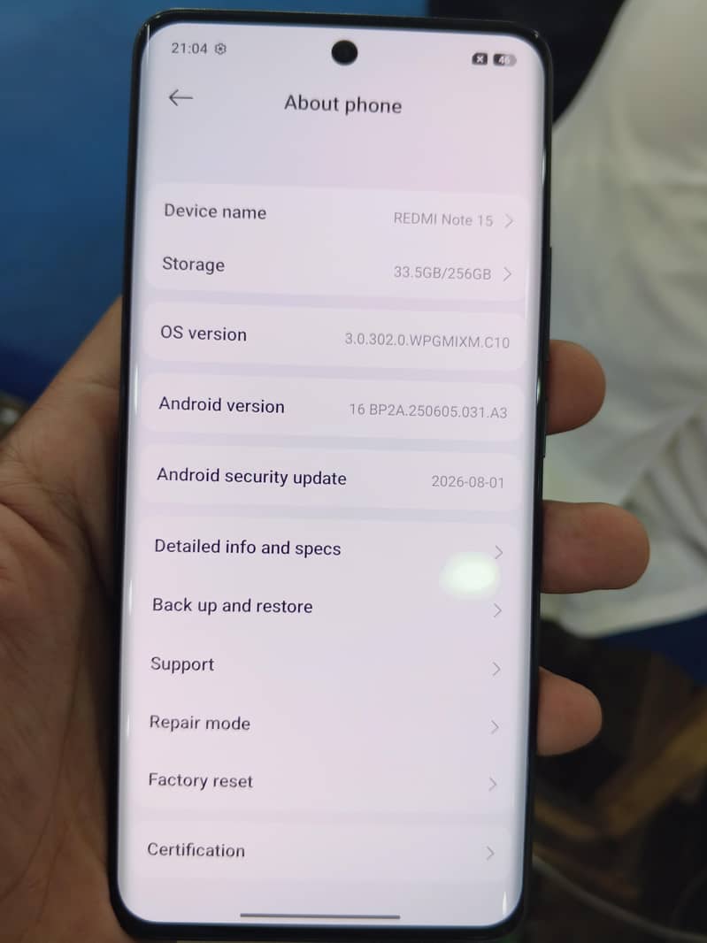 Xiaomi Redmi Note 15 1
