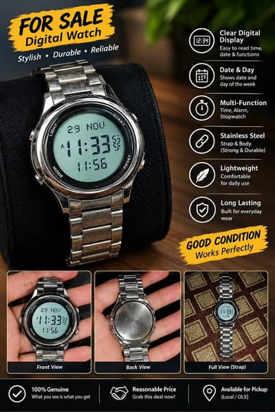 Al Fajr original watch ⌚