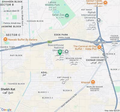 3 Plot In Al-Kabir Town Phase 2 E Block