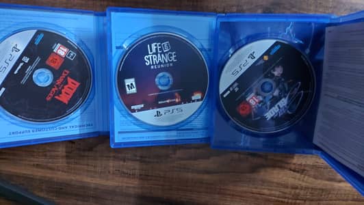 PS5 games in mint condition