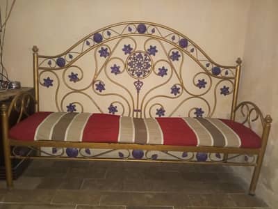 5 seater iron sofa set